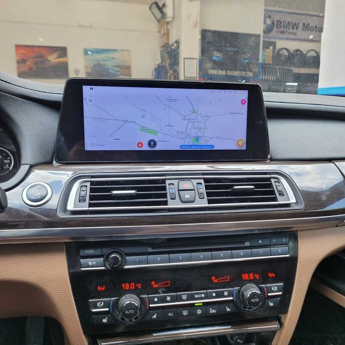 Навигация ANDROID 14 8GB RAM 128GB HDD BMW F01 F02 БМВ 7-серия Ф01 Ф02 Андроид + Apple Carplay