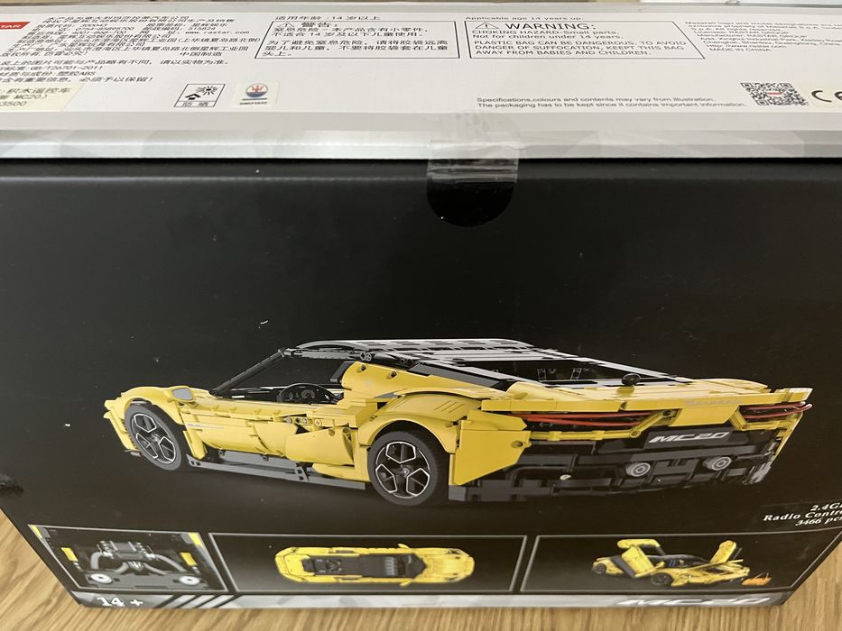 Set de constructie Maserati MC20, 3466 piese,