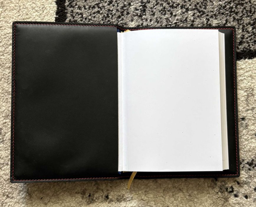 Agenda cu coperta din piele naturala de vitel