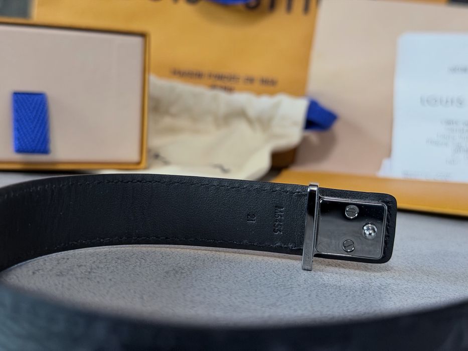 Louis Vuitton LV Slim Bracelet — Monogram Eclipse — с кутия и документи.