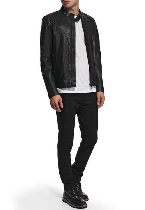 Куртка кожаная DKNY jeans