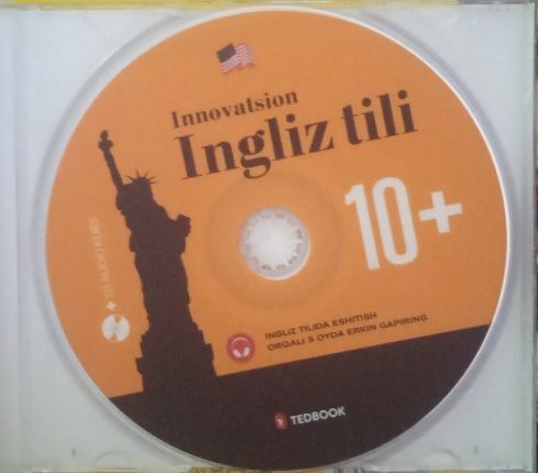Tedbook  original+CD disk. Holati ideal yangidek