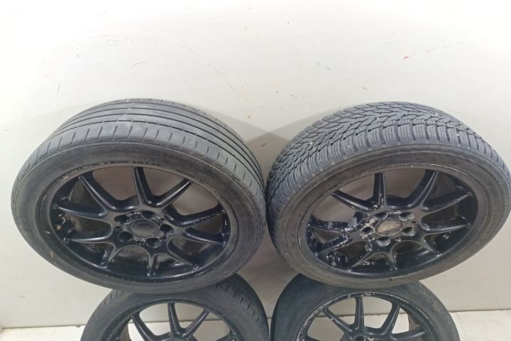 Set jante aliaj BBS cu anvelope 225/45R17 5X112 Mercedes-Benz E-Class