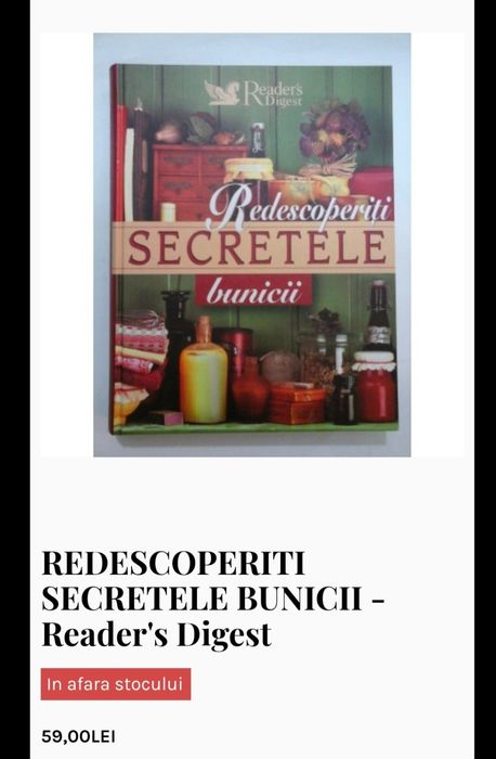 Redescoperiți secretele bunicii