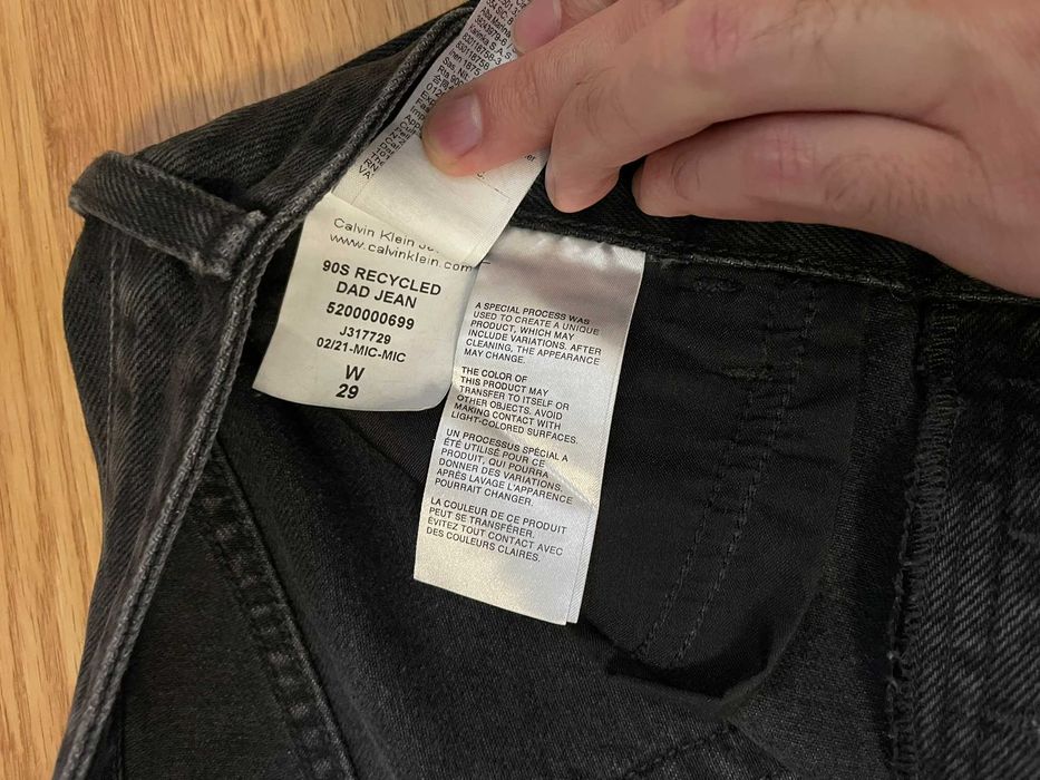 Calvin Klein Dad jeans W29