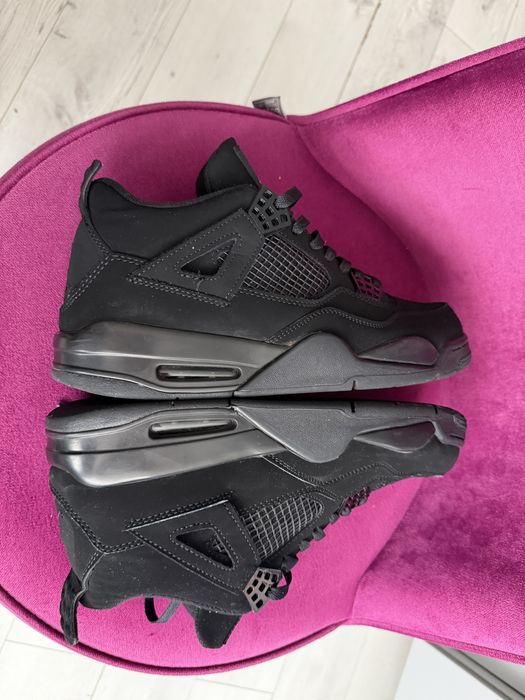 Оригинални маратонки/кецове Jordan Retro 4 Black Cat номер 46 стелка 29см
