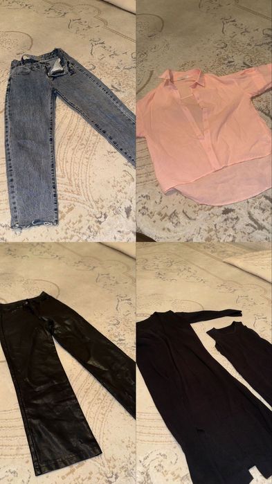 б/у киімдер сатылады. киілмегендері де бар