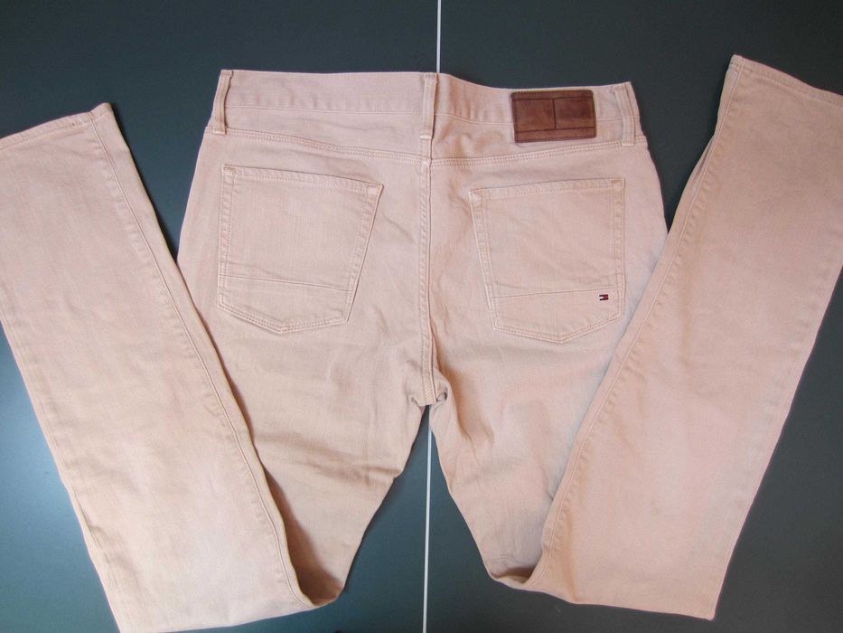 Blugi Bej Tommy Hilfiger, Hudson,W34 L34,Talie=87cm,Lung=108