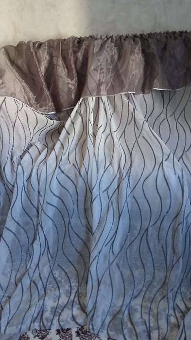 Штора-тюль в отличном состоянии