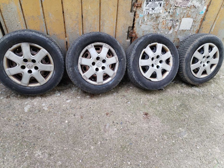 Джанти стоманени + гуми Mazda 3 BK 2003-2009