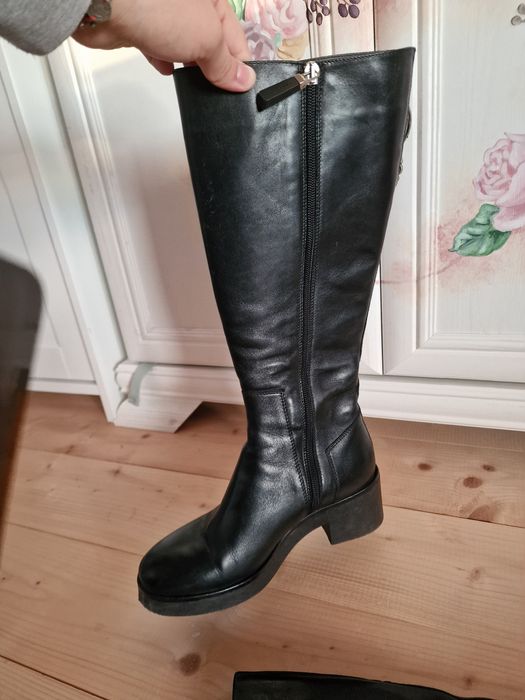 Cizme Anna Cori piele