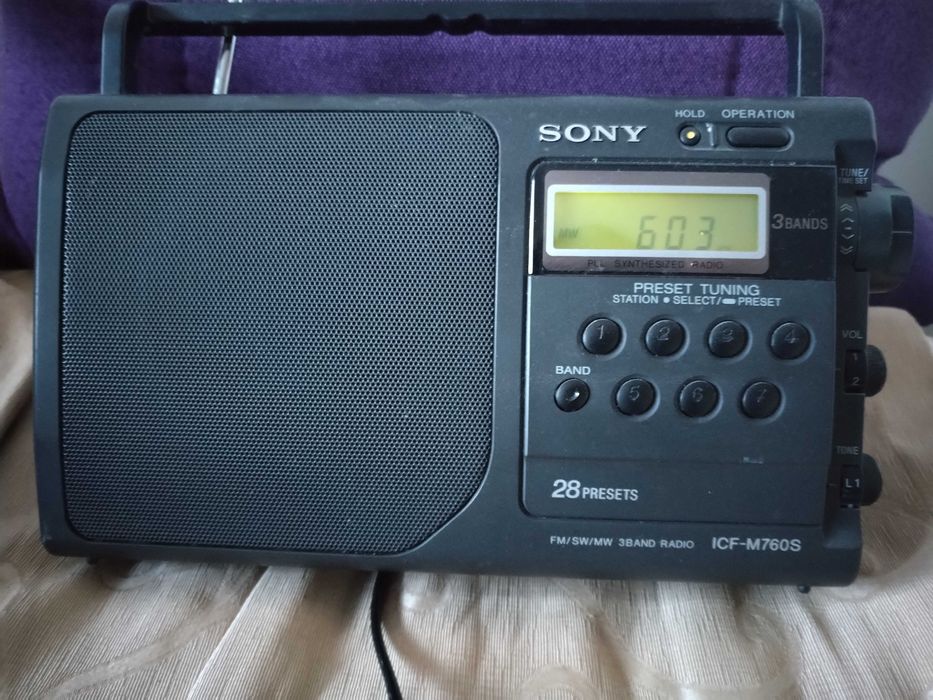 Aparat radio Sony ICF M760S