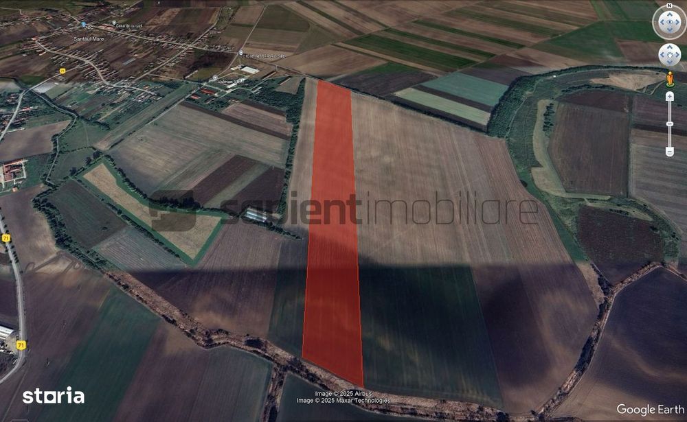 Sapient | Teren extravilan UAT Bors 10.56 ha