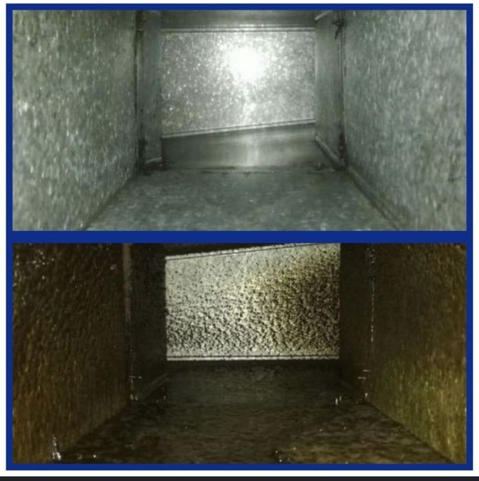 Чистка, сборка вентиляции