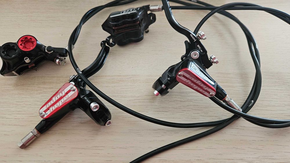 Hope e4, Sram, Maven, спиарчки и педали