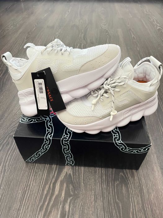 Adidasi Versace Chain Reaction l Produs NOU Premium din Piele Premium