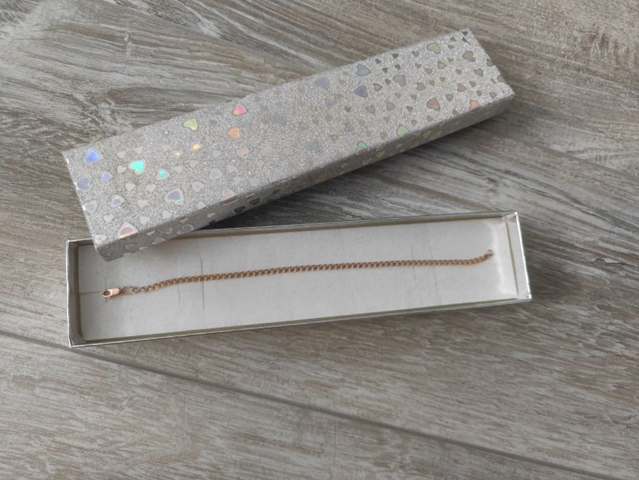 Браслет серебро 925 в позолоте по золота 585 отправка BTS есть бор