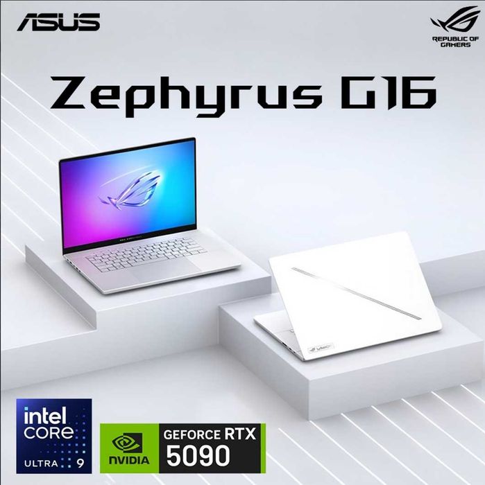 Asus Zephyrus GU605 U9-285H,64GB,1TB,RTX5090 2 года Гарантия Nout.uz