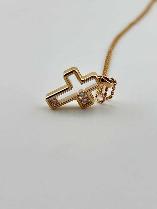 Крест Chopard Happy Diamonds