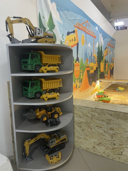 Игровая зона с песком