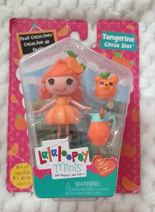Lot 6 Papusi Lalaloopsy Minis Seria 16 Sigilate NIB Rare / Fruit & Cheerful