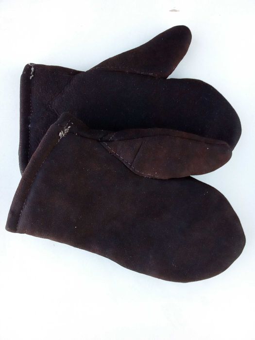 Ръкавици,Детски,Зимни, Дебела, Естествена Агнешка Кожа