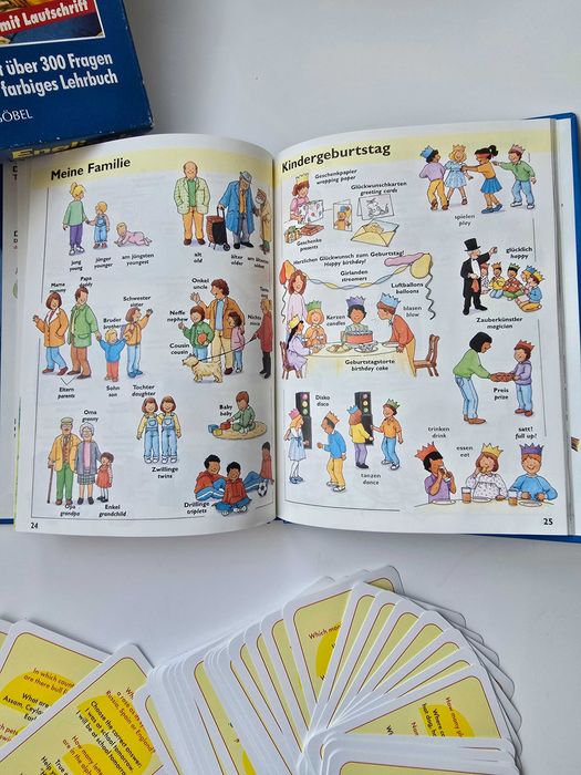 Joc test pentru copii din germana în engleza