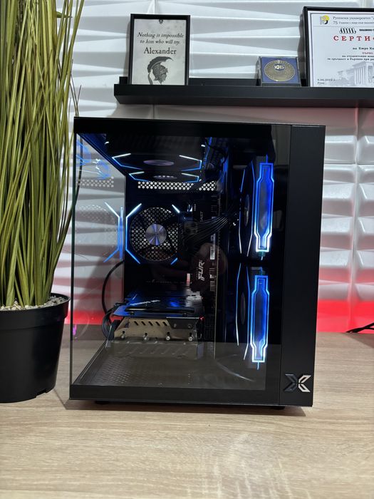 Геймърски компютър Ryzen 5600G/RTX3060Ti/16 Ram/512 ssd/600W Bronze