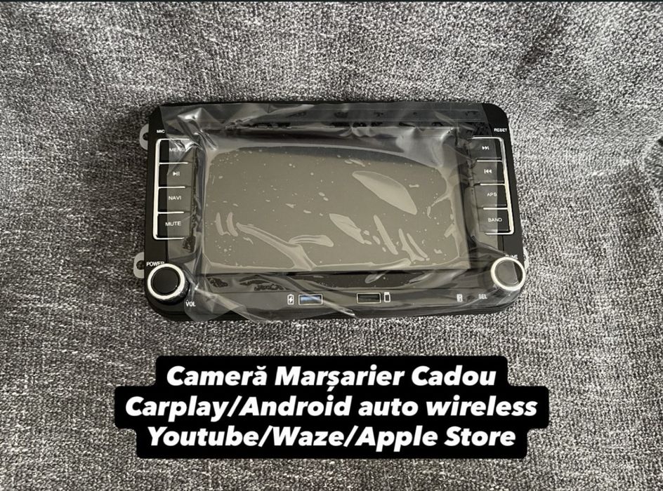 Navigatie 4GB Carplay pentru Volkswagen VW Passat b6 b7 Golf CC Polo