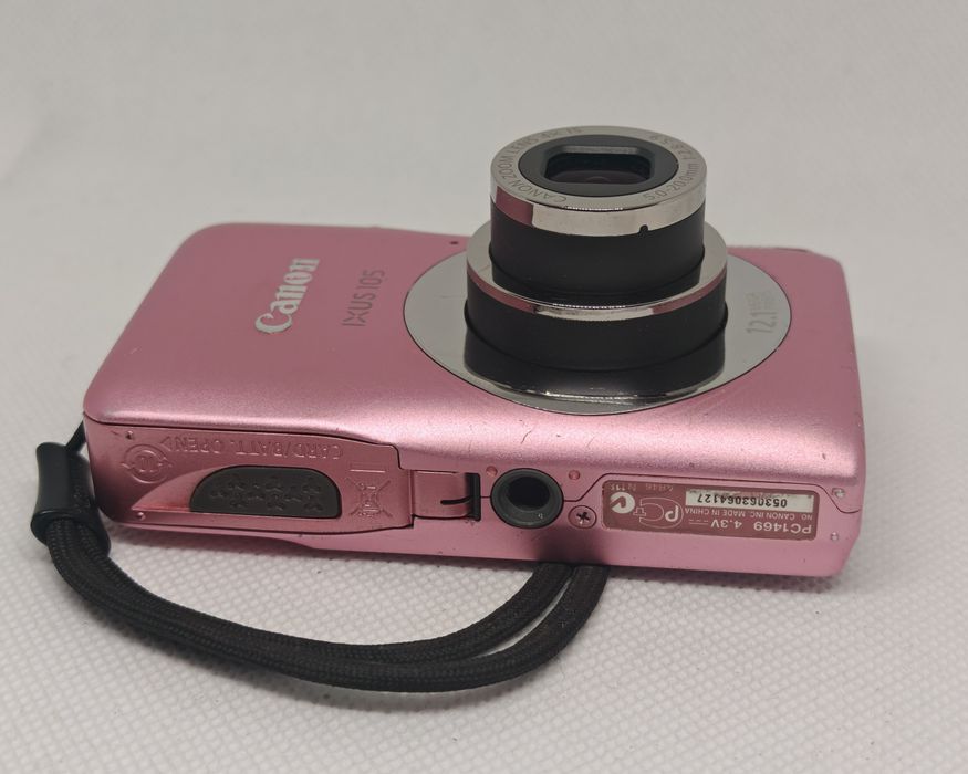 Canon IXUS 105 IS Pink – Culoare RARĂ, Y2K Digicam Vibes