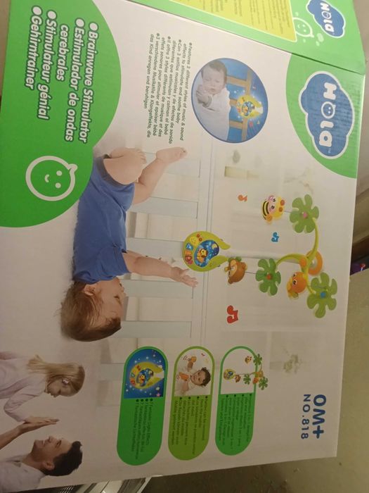 Активна гимнастика и въртележка за легло