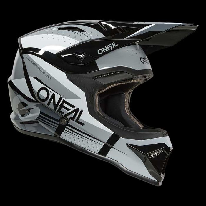 Каска O'NEAL 1SERIES RC Black/Gray V.26