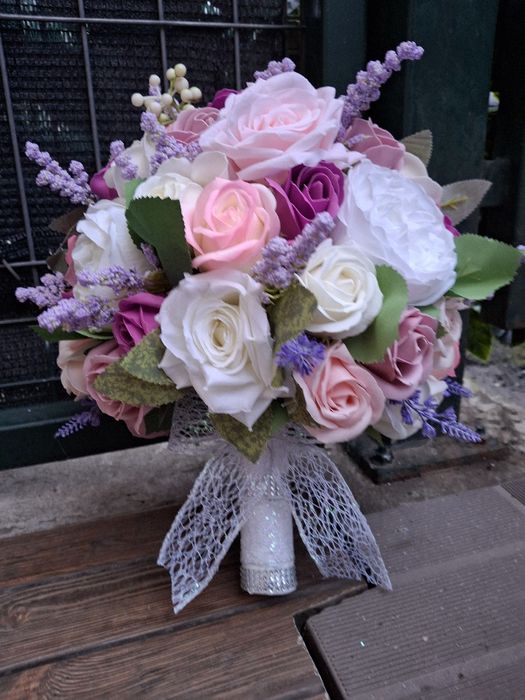 Buchet mireasa, nașă, cununie