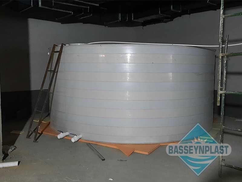 Эко емкость пищевая для питьевой воды из полипропилена 35м3, тонн