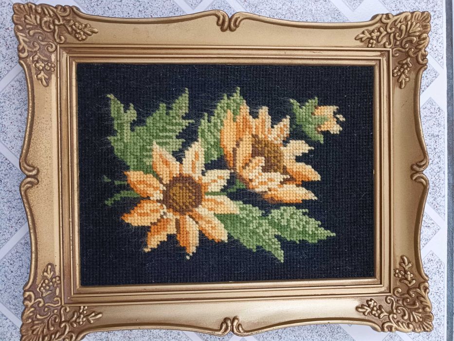 Tablou cusut de mana ( GOBLEN ) 15x20 cm