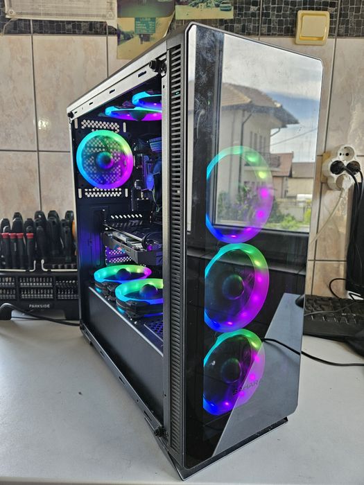 Unitate PC Gaming i5 6600K video 4GB GTX 1050TI 16GB RAM SSD