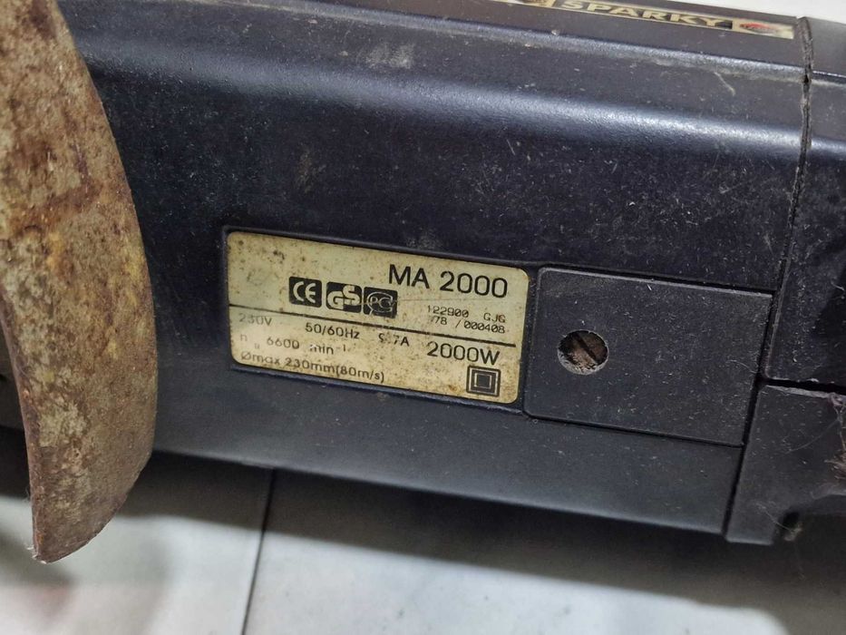 Ъглошлайф Sparky MA 2000 / 2000 W 230 мм