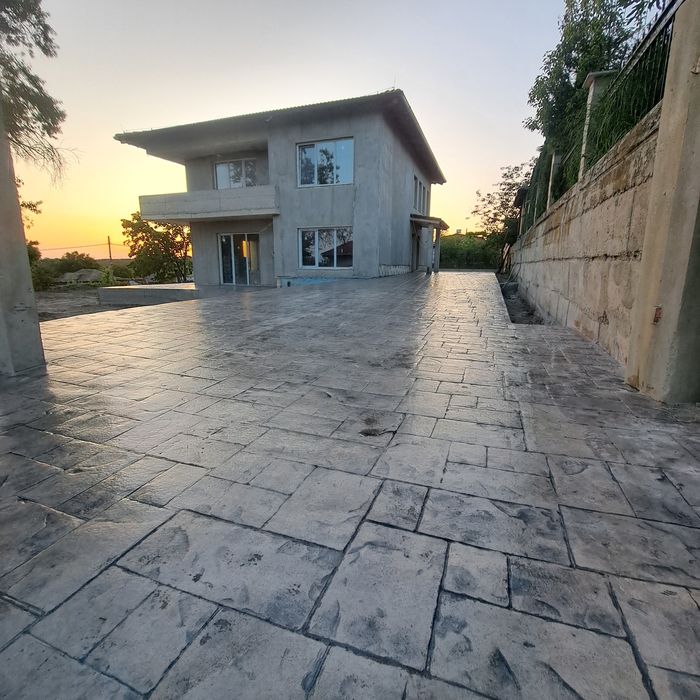 Щампован бетон!!