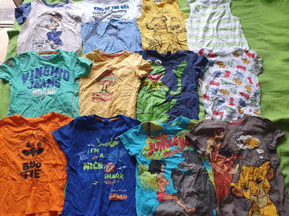 Детски дрехи - сетове по 5 евро 116,128,134 см