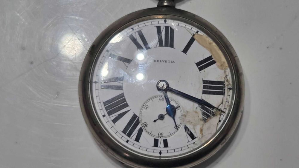 Ceas vintage de buzunar Helvetia