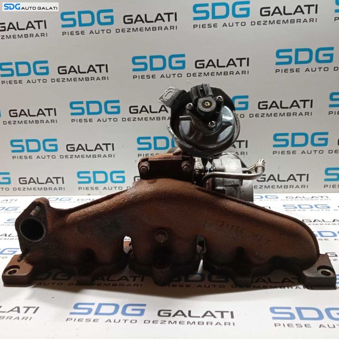 Turbo Turbina Turbosuflanta Peugeot 607 2.0 HDI RHR 2005 - 2011 Cod 9654919580 [274M2]