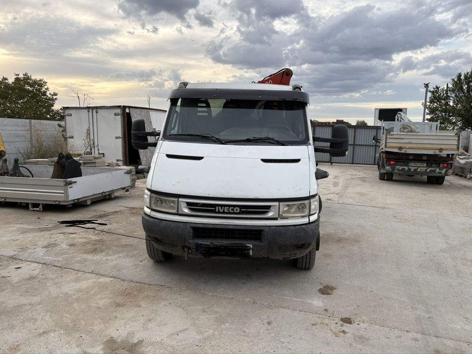 Iveco 65c15 cu macara fara acte