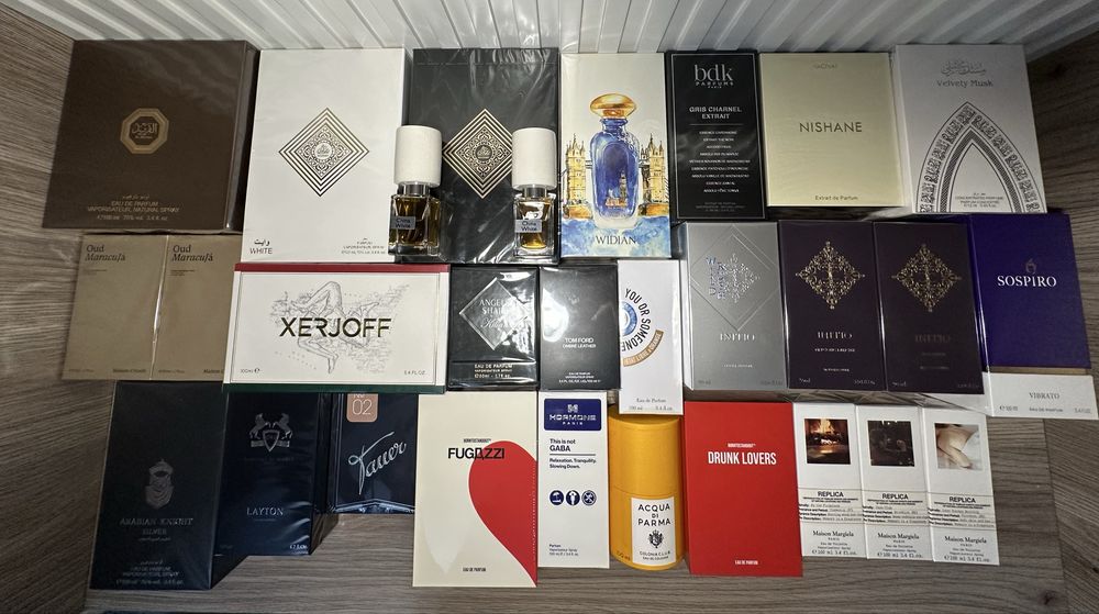 Оригинальные парфюмы,новые