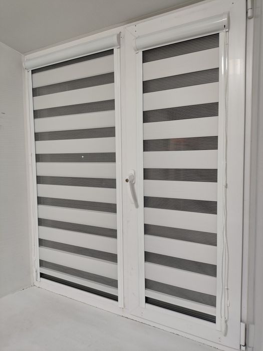 Жалюзи плиссе, ролл шторы.