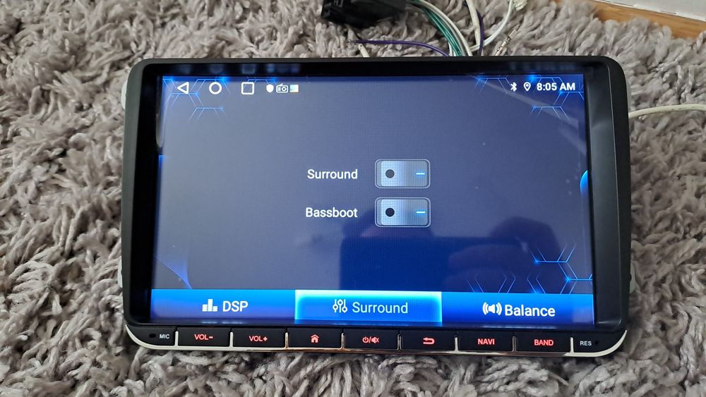 Navigatie VW cu android 11