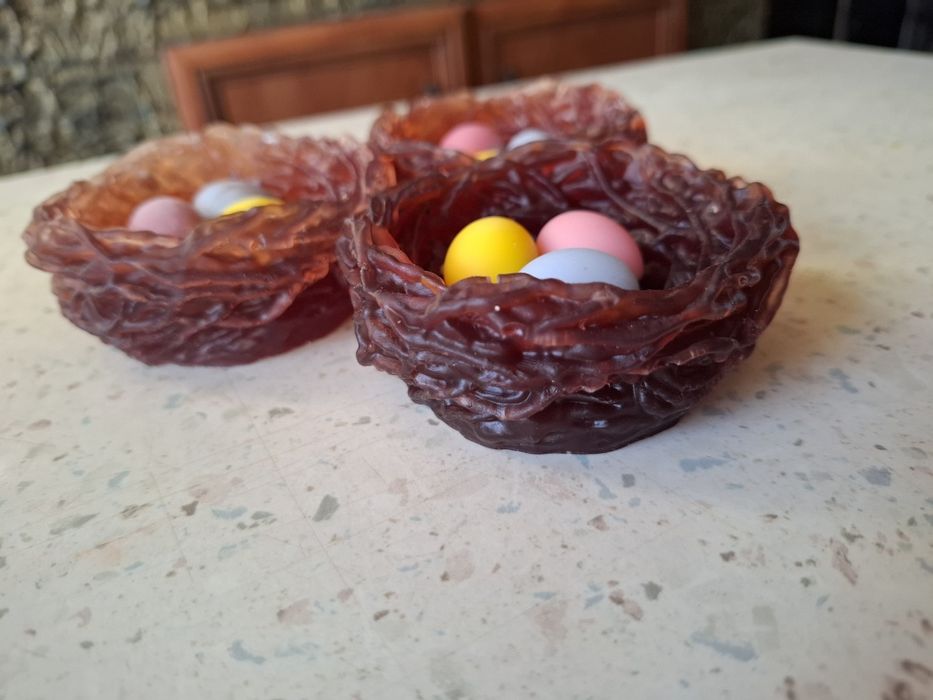 Великденски сапунени гнезда