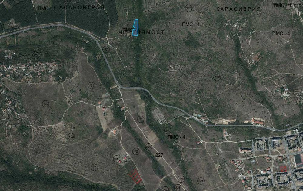 Продава се Парцел в Стара Загора, Железник - изток - 3723 кв.м за 4 €/кв.м - Снимка #1