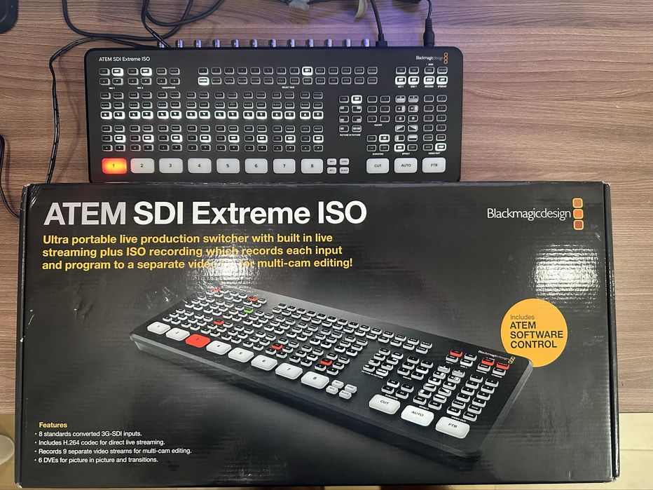 Видеомикшер Blackmagic Design ATEM Mini Extreme ISO SDI