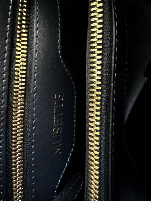 Geanta musette noua din piela