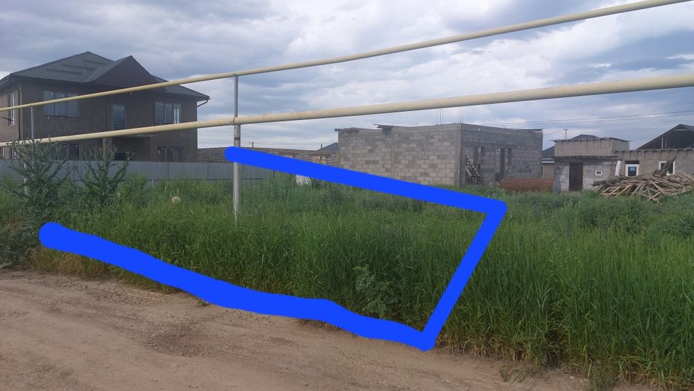 Участок 5 соток  Ижс В городе Каскелен